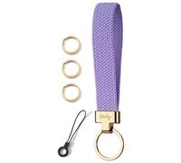 SENLLY Wristlet Lanyard, Stretchy Keychain Holder, Original Elastic Anti-Drop Design Keyring