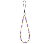 SENLLY Wristlet Phone Lanyard Charm, Selected K9 Crystal Wrist Strap, Use Stainless Steel Hardware, Jewel Gift for Women