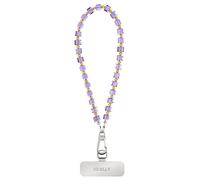 SENLLY Wristlet Phone Lanyard Charm, Selected K9 Crystal Wrist Strap, Use Stainless Steel Hardware, Jewel Gift for Women