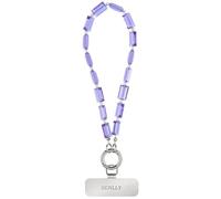 SENLLY Wristlet Phone Lanyard Charm, Selected K9 Crystal Wrist Strap, Use Stainless Steel Hardware, Jewel Gift for Women