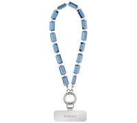 SENLLY Wristlet Phone Lanyard Charm, Selected K9 Crystal Wrist Strap, Use Stainless Steel Hardware, Jewel Gift for Women