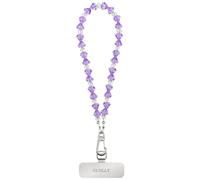 SENLLY Wristlet Phone Lanyard Charm, Selected K9 Crystal Wrist Strap, Use Stainless Steel Hardware, Jewel Gift for Women