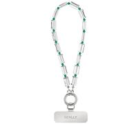 SENLLY Wristlet Phone Lanyard Charm, Selected K9 Crystal Wrist Strap, Use Stainless Steel Hardware, Jewel Gift for Women
