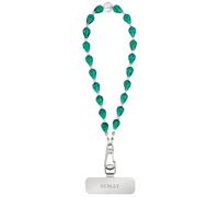 SENLLY Wristlet Phone Lanyard Charm, Selected K9 Crystal Wrist Strap, Use Stainless Steel Hardware, Jewel Gift for Women