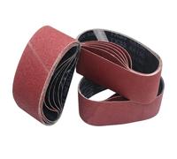 SenmaiTools Sanding Belts 65 X 410 mm, Grit 40 80 120 150 240 Professional Abrasive Belt Sanding Belts for Hand-held Belt Sander, for Polishing Sharpening Derusting Paint Varnish 15 Pack
