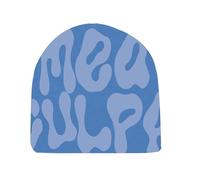 SENMAY Beanie for Men and Women MEA Culpa Y2K Knit Beanies Warm Winter Hat, A Sky Blue, One Size