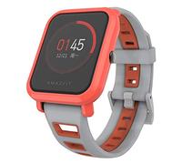 SenMore 20mm Soft Silicone Replacement Strap Compatible with Amazfit Bip Band Younth Smart Watch Suitable for Gear S2 Frontier/Classic,Watch 2 (NO TRACKER) (Purple&Gray, 20MM)