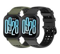 SenMore Strap for Redmi Watch 5 Active/5 Lite/Xiaomi Mi Watch/S1 Active/S1 Pro/S1/S2/S3/S4/2/2 Pro, 22mm Adjustable Sport Replacement Silicone Band