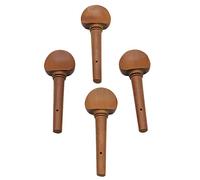 Senmubery 4 Pieces 4/4 Size Violin Tuning Pegs Set Jujube Wood Replacement for 4/4 Size Violin