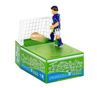 Senmubery Novelty gift cartoon football savings pot electric piggy bank Soccer Player Goal Kicking Coin Bank Football Piggy Bank Money Box