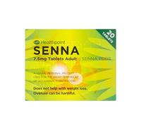 Senna Constipation Relief Tablets 7.5mg Adults 1x - Premium Bundle | Natural Gentle Laxative for Digestive Wellness, Bowel Regularity & Comfort | Includes Stool Chart & Health Support Guide