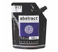 Sennelier Abstract Acrylic Paint – 500ml Satin Pouch – Purple (10-121521-917)