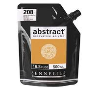 Sennelier Abstract Acrylic 500ml Pouch, Raw Sienna, (10-121521-208)