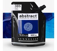 Sennelier : Abstract Acrylic : 500ml : Satin : Primary Blue