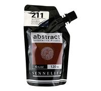 Sennelier : Abstract Acrylic Paint : 120ml : High Gloss : Burnt Sienna