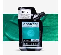 Abstract Acrylic Paint Pouches 120ml Cobalt Green Deep Hue 835