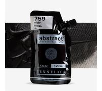 Sennelier : Abstract Acrylic Paint : 120ml : Satin : Mars Black
