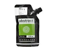 Sennelier : Abstract Acrylic Paint : 120ml : Satin : Permanent Green Light