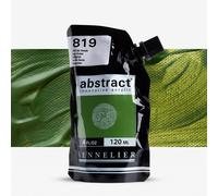 Abstract Acrylic Paint Pouches 120ml Sap Green 819