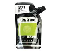 Sennelier Abstract Acrylic Paint Pouch, 4.05 Fl Oz (Pack of 1), Bright Yellow Green