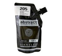 Sennelier Abstract innovative acrylic 120ml 4oz - Satin Raw Umber