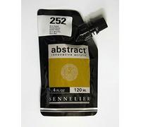 Sennelier Abstract Innovative Acrylic Artist Paint Pouch 120ml (252 Yellow Ochre)