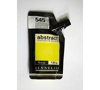 Sennelier Acrylic Artist Paint Pouch Abstract Innovative 120ml (545 Cadmium Yellow Lemon Hue)