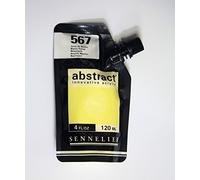 Sennelier Abstract Innovative Acrylic Artist Paint Pouch 120ml (567 Naples Yellow)