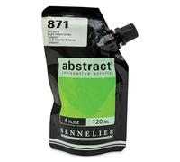 Sennelier Abstract Innovative Acrylic Artist Paint Pouch 120ml (871 Bright Yellow Green)