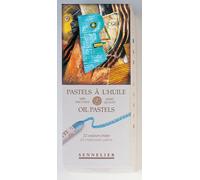 Sennelier Artist Quality Oil Pastel Set of 12 Iridescent Shimmer Colours