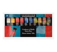 Sennelier Artists Oil Set, Includes Ten 21ml Tubes of Extra-Fine Artist Quality Oil Paint (10-130222-00)