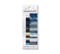 Sennelier Assortment of 6 extra fine semi-pastels with similar colours (thunderstorm)