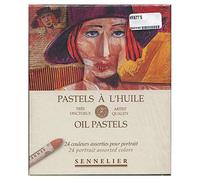 Sennelier Cardboard Oil Pastel Set – 24 Count – Portrait