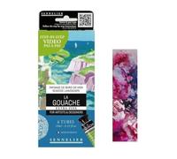 Sennelier Extra-fine gouache 6 tubes 10 ml, seaside theme and 1 card