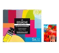 Sennelier Extra-Fine Gouache Set of 5 Tubes 20 ml