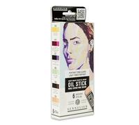 Sennelier Extra Fine Oil Stick 12ml Light Tones Portrait Set of 6