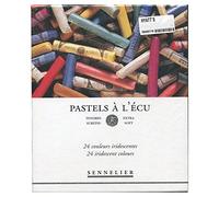 SENNELIER Extra-Soft Full Stick Pastel Set, 24 Count (Pack of 1), Multicolor