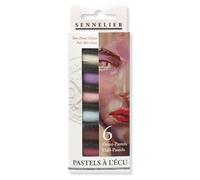 Sennelier Extra-Soft Half Pastel Sticks - 6-Stick Set - Portrait Light Tones
