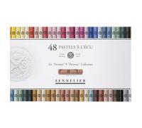 SENNELIER Extra-Soft Pastel Set, Assorted Portrait Colors, 48 Pieces