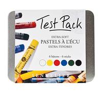 Sennelier Extra soft Pastel sticks 6 tin set Artists level Test Pack
