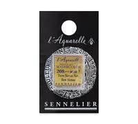 SENNELIER French Artists' Watercolor, Half Pan, Raw Sienna S1
