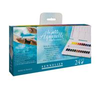 Sennelier La Petite Aquarelle 24 Artists Watercolour Half-Pan Set