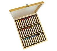 Sennelier Oil Pastel Wooden Box Set - 36 Assorted