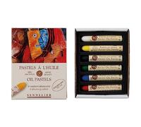 Sennelier Oil Pastels DISCOVRY 6/PKG, Wood Metal, Red, 6 Count (Pack of 1)