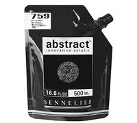 Sennelier Paint Abstract SENNE Mars Black, 496.8 ml (Pack of 1)