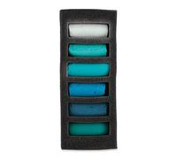 Sennelier Pastel case - 6 Half Pastels - Emerald Sea