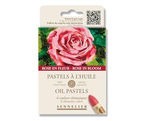 Sennelier Pastel Case Rose En Fleur 6 P