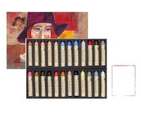 Sennelier Pastels Oil 24 Colors Portrait - Made in France