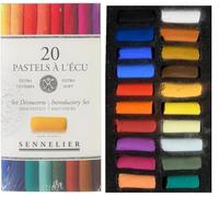 Sennelier SET OF 20 x1/2 SOFT PASTELS
