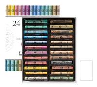 Sennelier Set of 24 Dry Pastel Iridescent Soft Pastels in Extra Fine Pastel Effect - Artistic Quality (France Import) Made in France